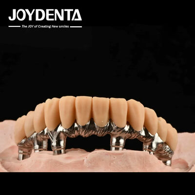 شراء الأسنان المؤقتة الصفراء مع معالجة سطحية ناعمة لتحويلات دقيقة ومستقرة للأسنان التصنيع عبر الإنترنت