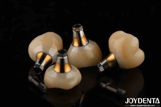 4.1mm قطر التيتانيوم الأسنان المنتهية Abutments الفضة مع الخيوط مساحة 1.5mm