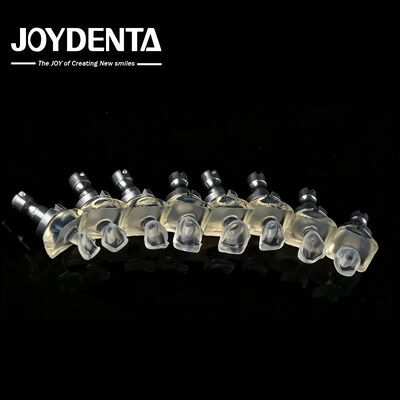 الزجاج الشفاف للغاية البورسلين الأسنان القشرة القوة العالية 0.3-0.8mm سمك